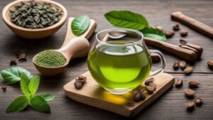 chá verde na mesa ajuda perder peso